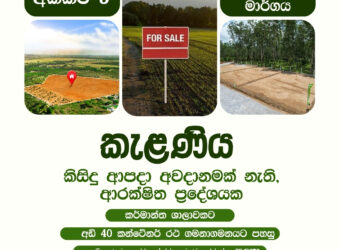 Kalaniya Land For Sale